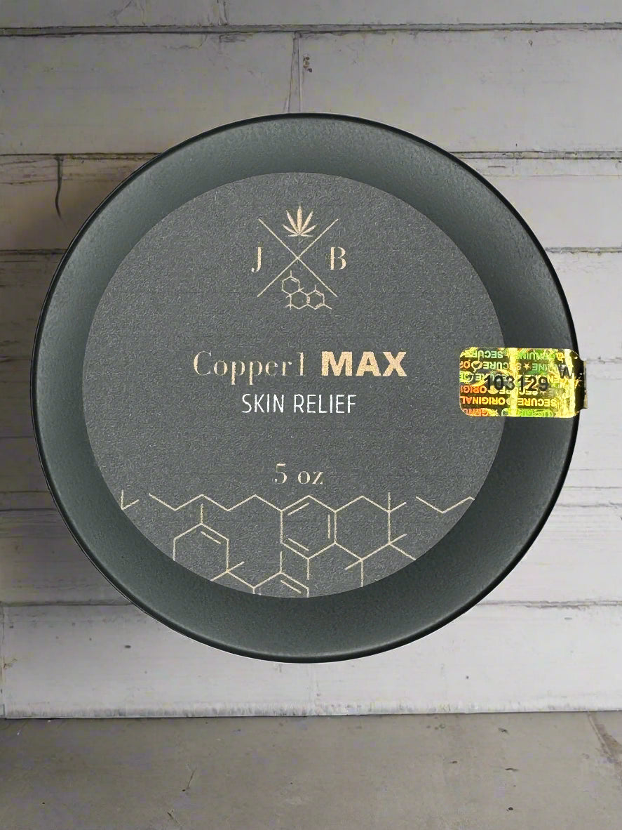 5 oz Copper1 MAX with round tin cream for healing