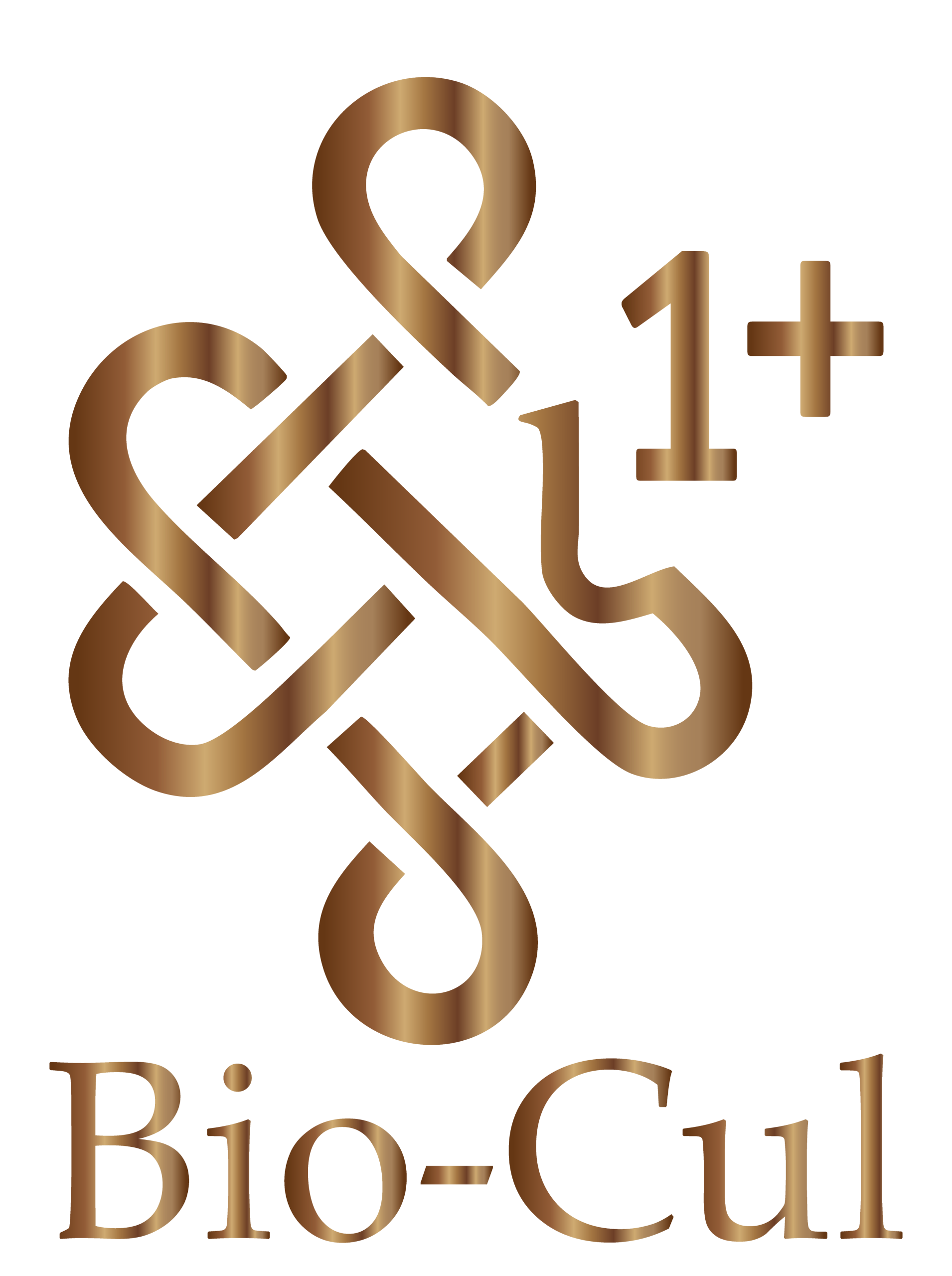 Gold logo with text 'Bio-Cul' on a white background