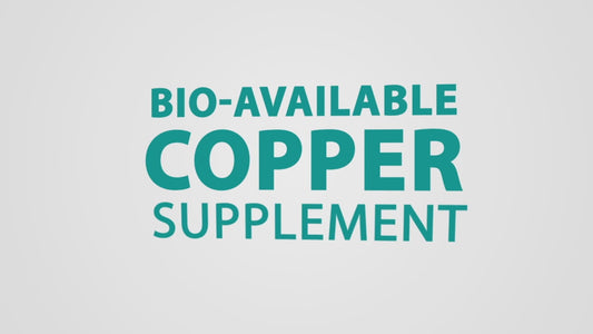 BIO-AVAILABLE COPPER SUPPLEMENT video about the three types of copper we have
